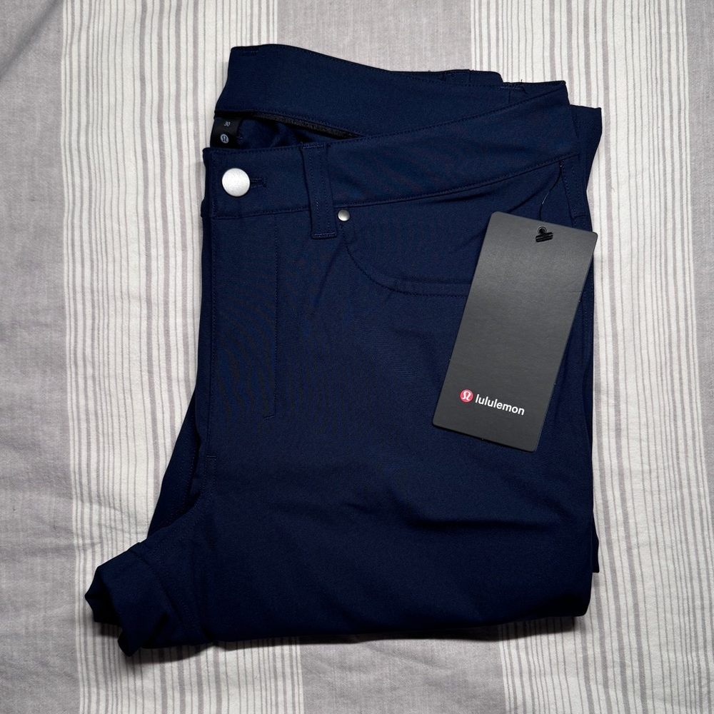 lululemon athletica Navy Blue Men's Pants